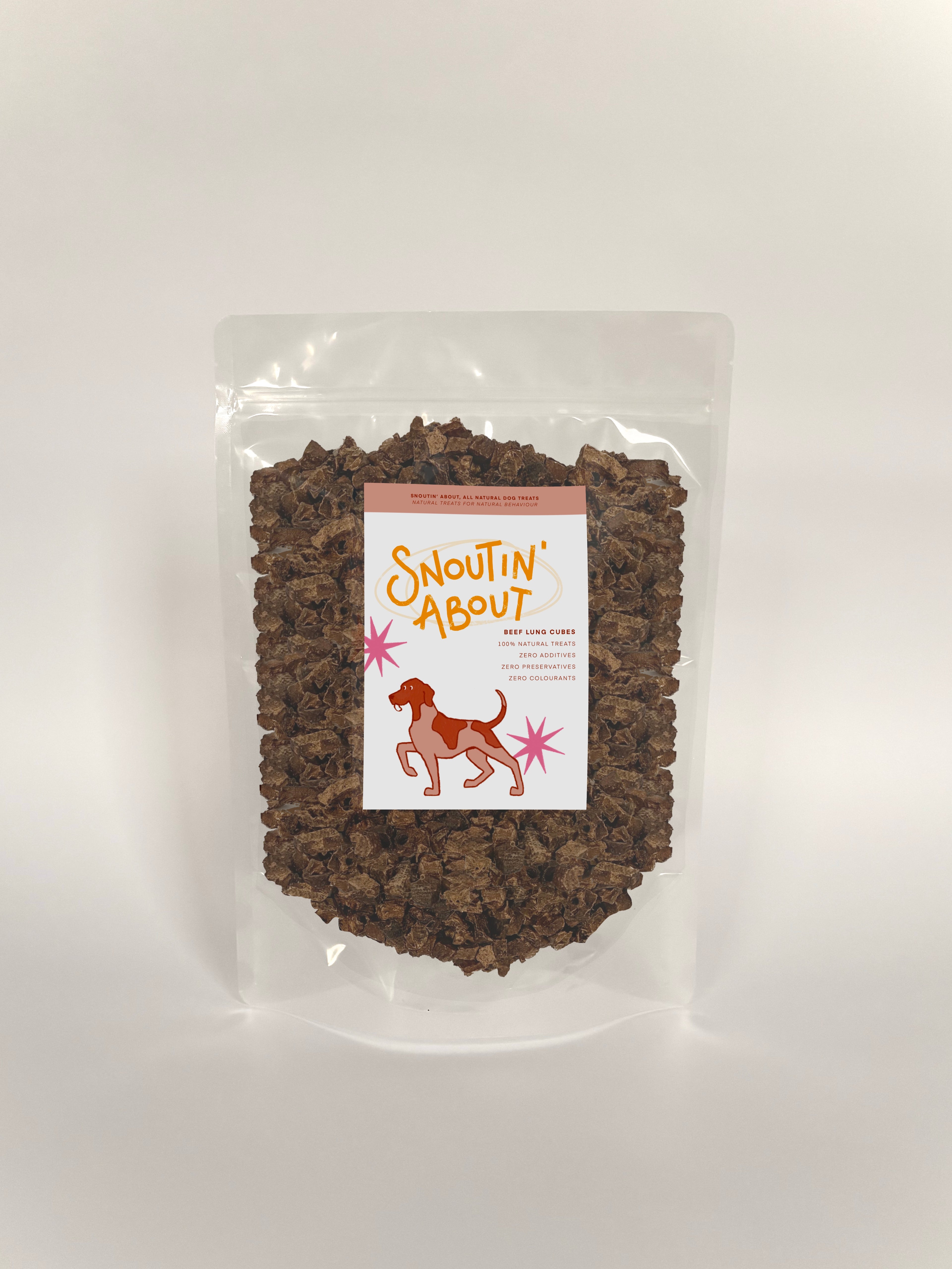 100% Natural Beef Lung Bites