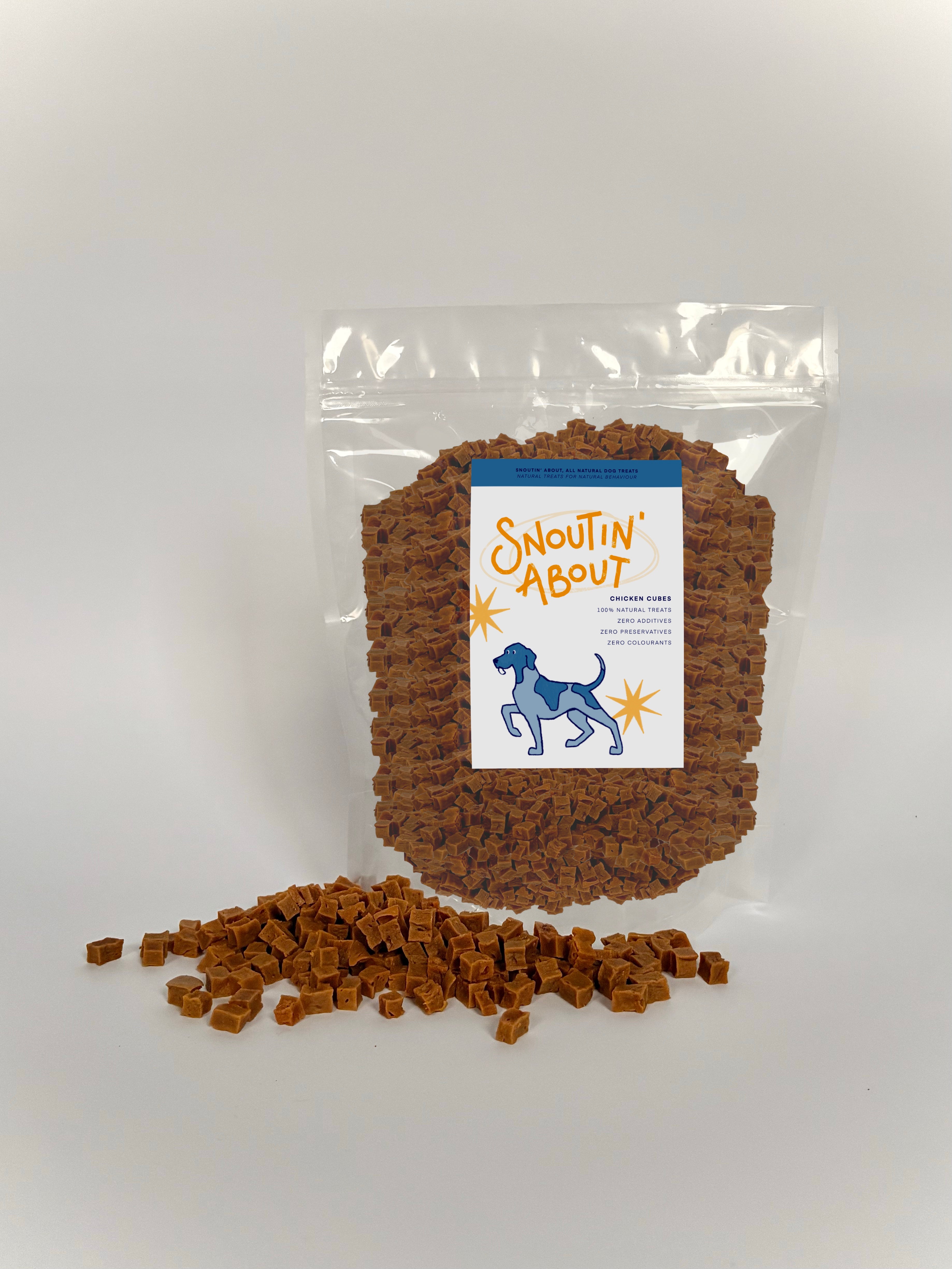 100% Natural Chicken Cubes