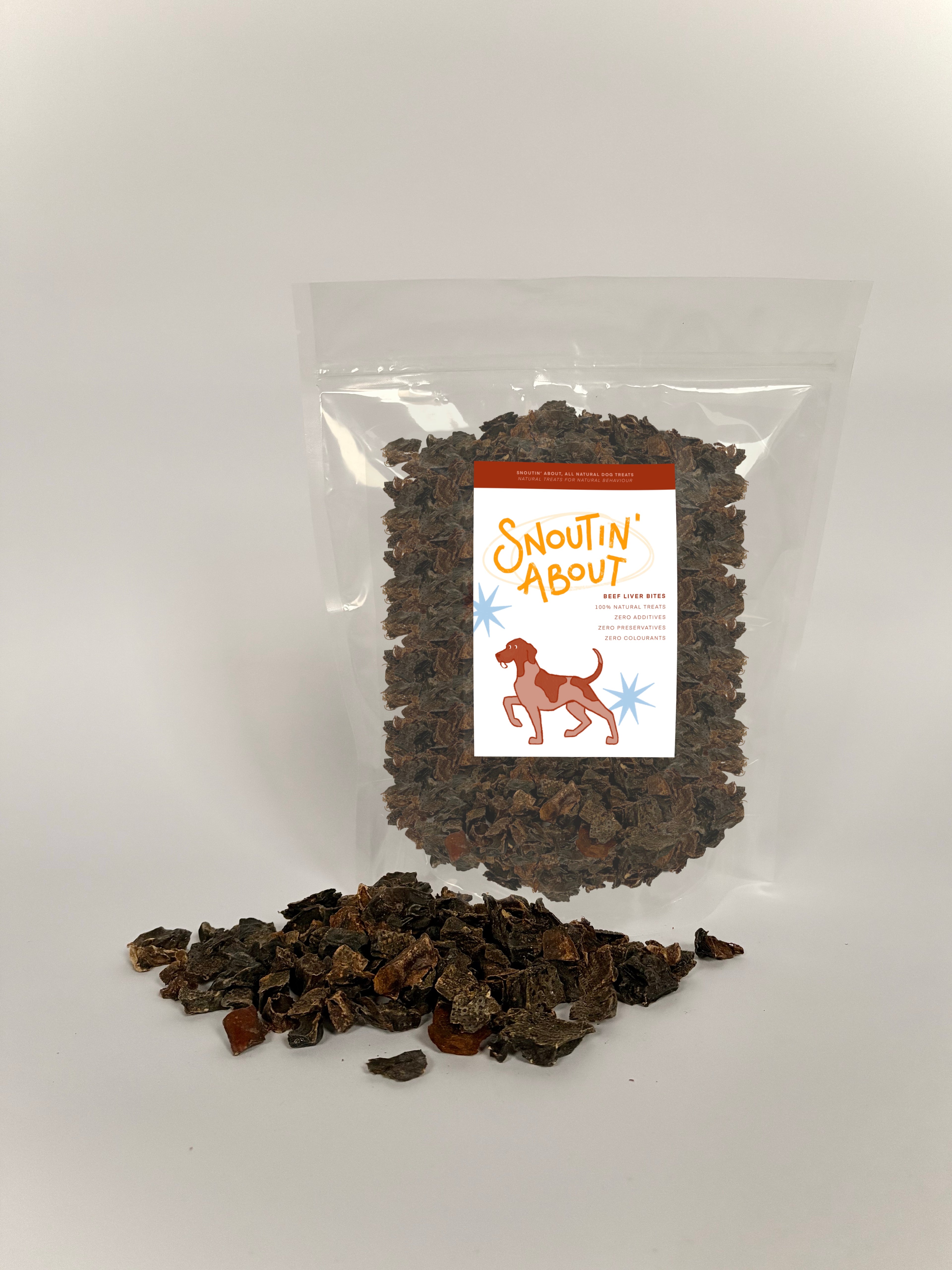 100% Natural Beef Liver Bites