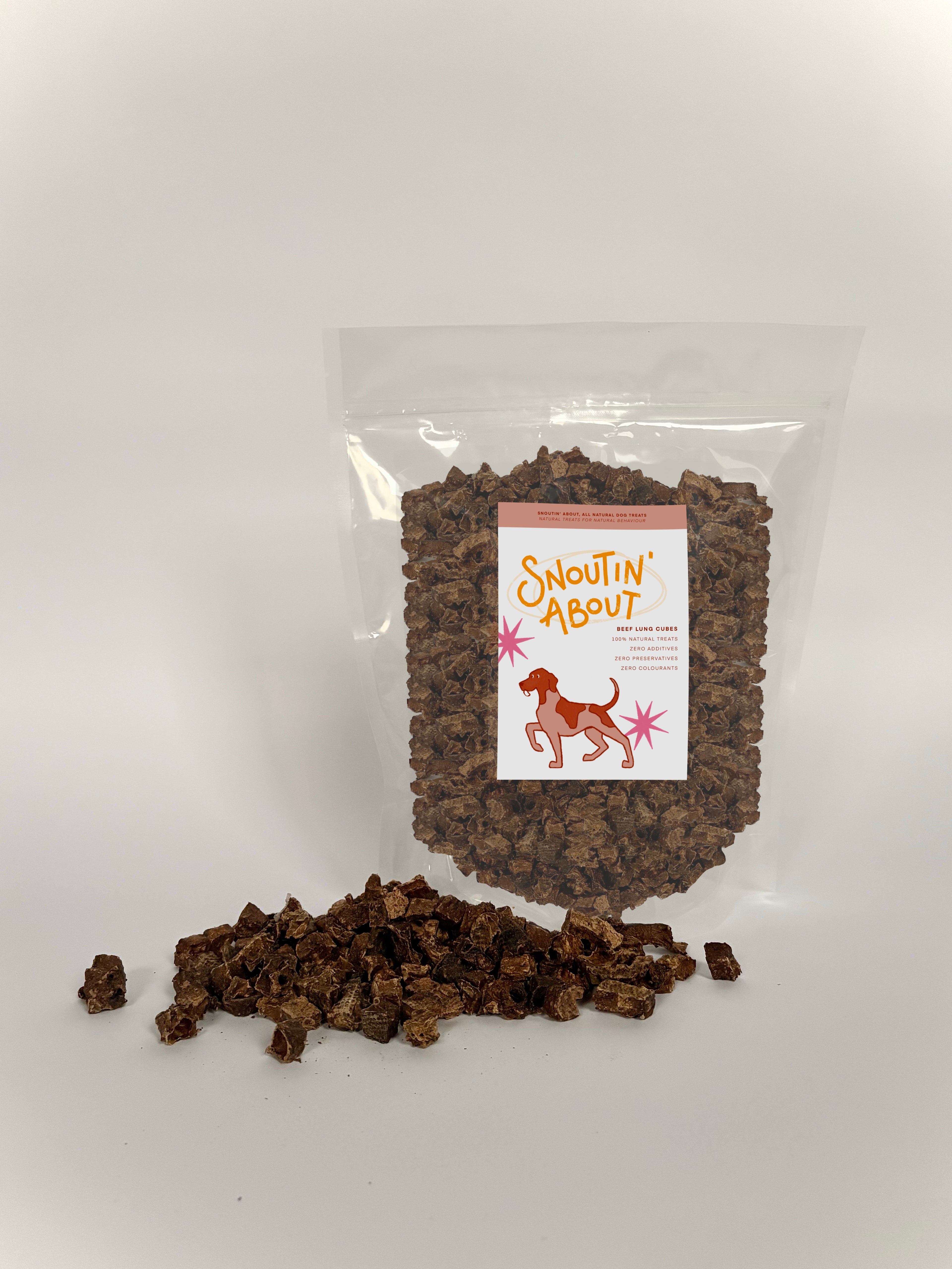 100% Natural Beef Lung Bites