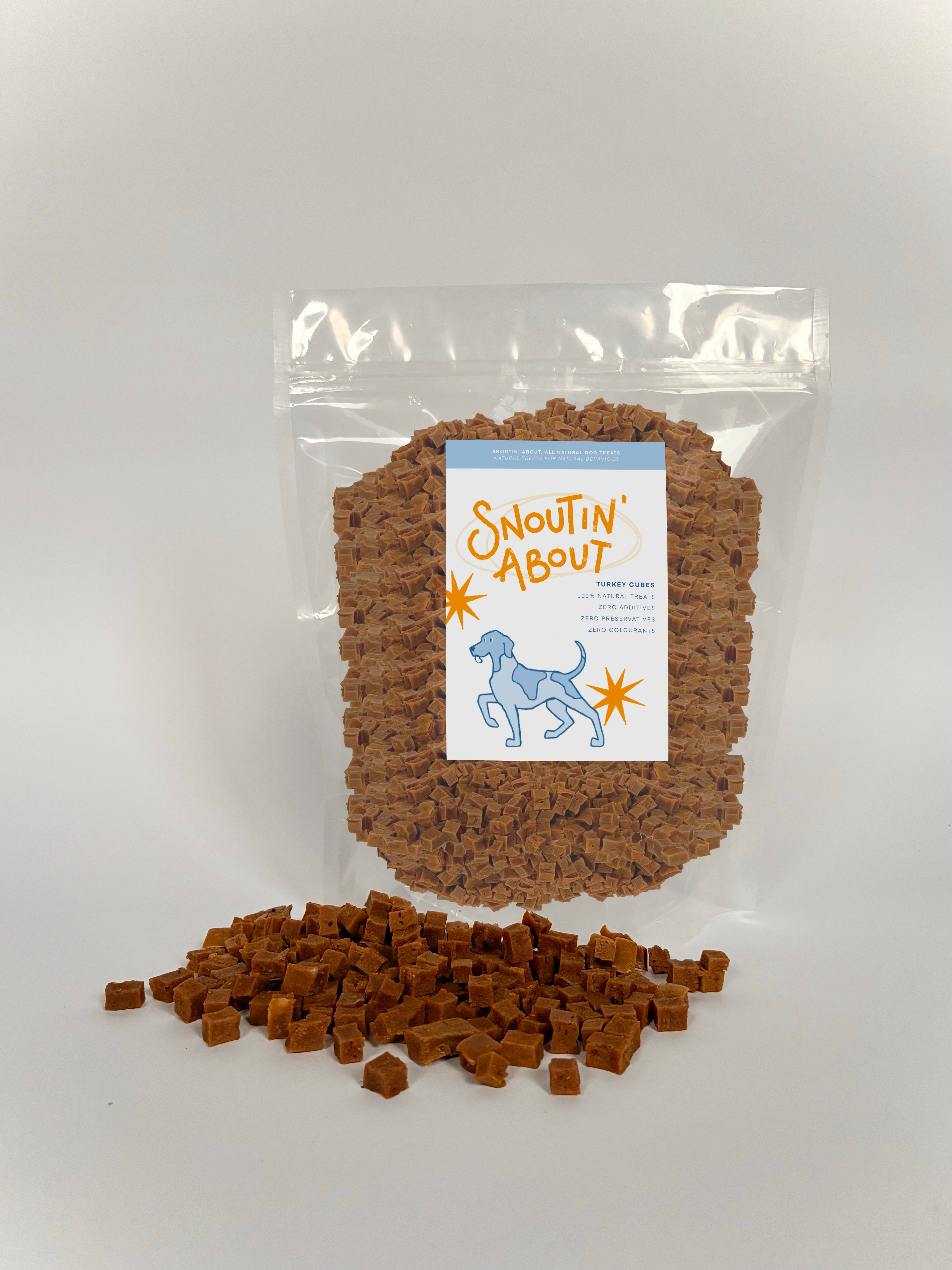 100% Natural Turkey Cubes