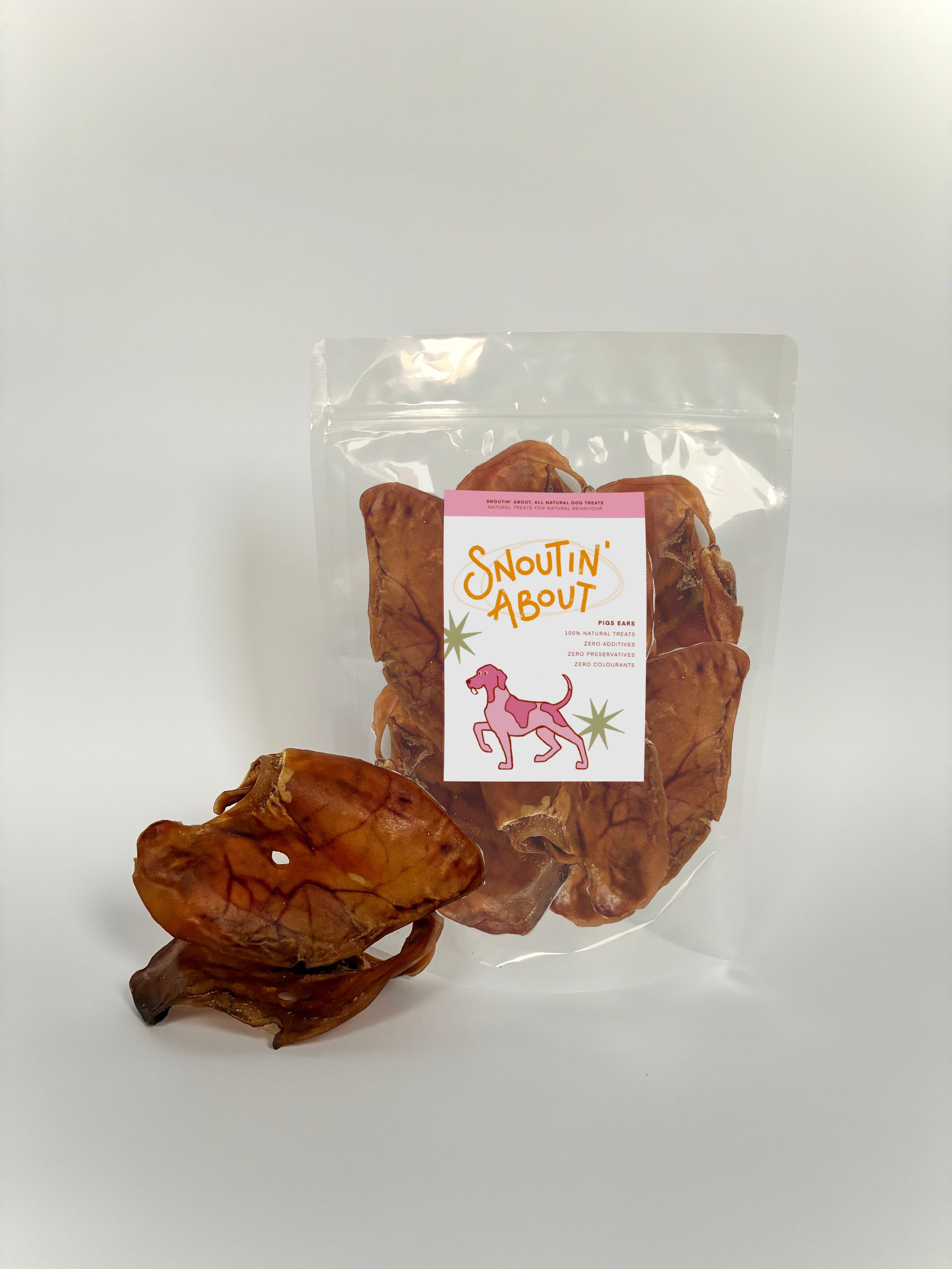 100% Natural Pigs Ears