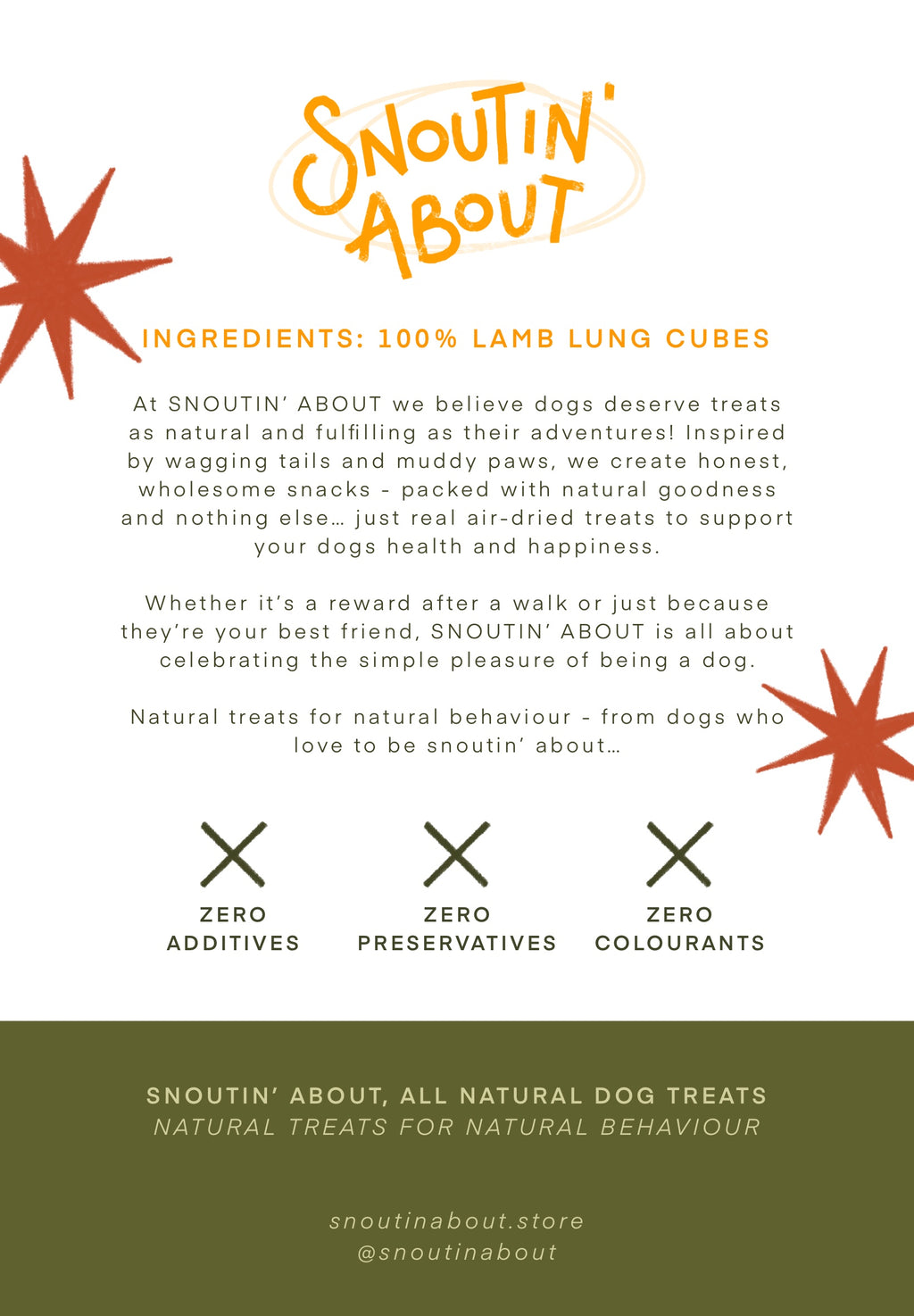 100% Natural Lamb Lung Bites