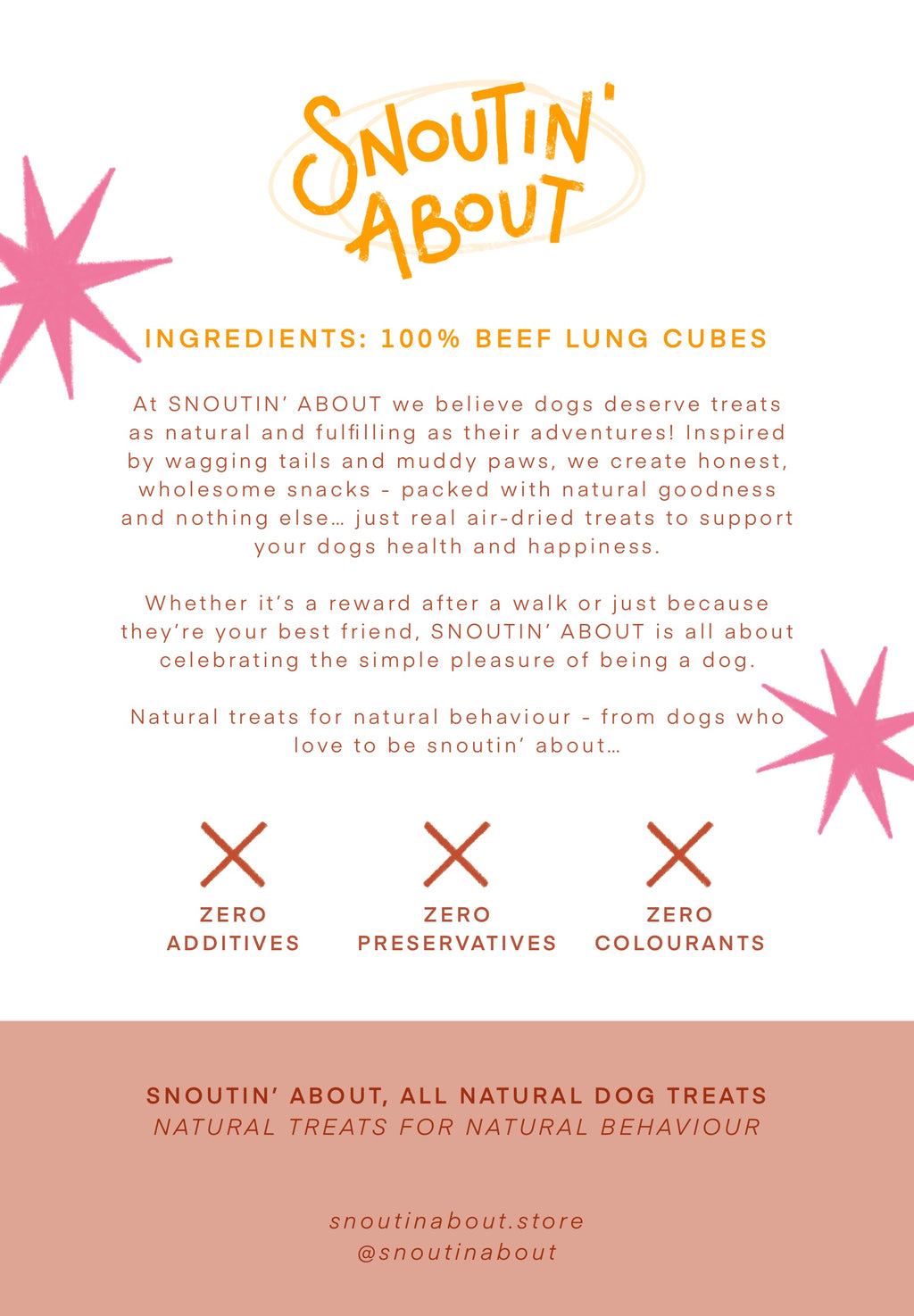 100% Natural Beef Lung Bites