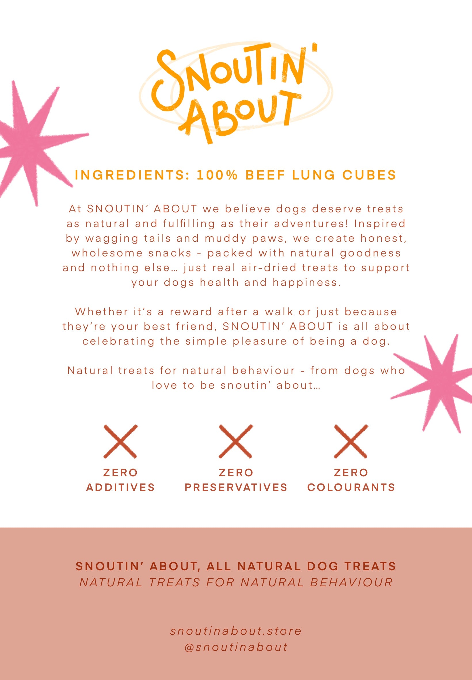 100% Natural Beef Lung Bites